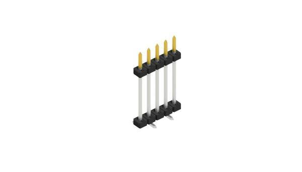 Fischer Elektronik Stiftleiste (Standard) Anzahl Reihen: 1 SLY11SMD1335S 10St.
