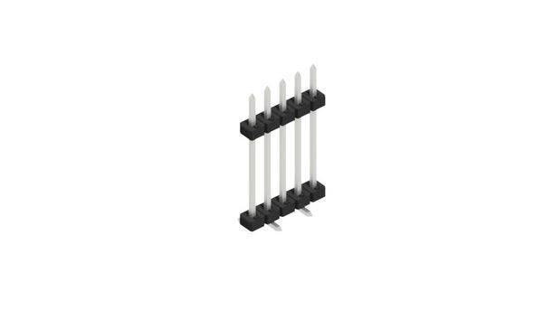 Fischer Elektronik Stiftleiste (Standard) Anzahl Reihen: 1 SLY11SMD1335Z 10St.