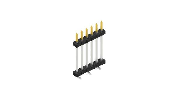 Fischer Elektronik Stiftleiste (Standard) Anzahl Reihen: 1 SLY11SMD1336S 10St.
