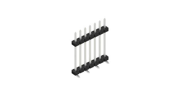 Fischer Elektronik Stiftleiste (Standard) Anzahl Reihen: 1 SLY11SMD1337Z 10St.