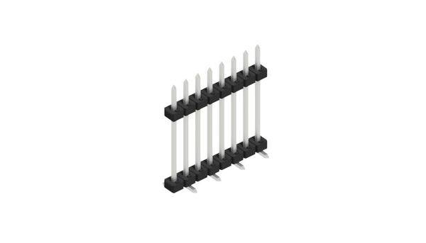 Fischer Elektronik Stiftleiste (Standard) Anzahl Reihen: 1 SLY11SMD1338Z 10St.