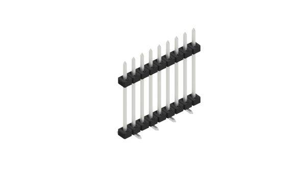 Fischer Elektronik Stiftleiste (Standard) Anzahl Reihen: 1 SLY11SMD1339Z 10St.