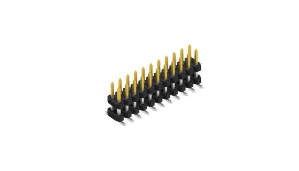 Fischer Elektronik Stiftleiste (Standard) Anzahl Reihen: 2 SLY12SMD05122S 10St.