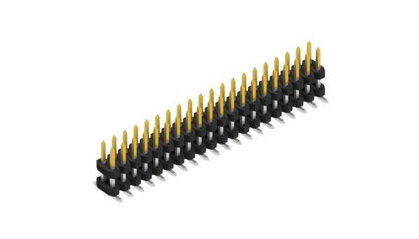 Fischer Elektronik Stiftleiste (Standard) Anzahl Reihen: 2 10137293 10St.