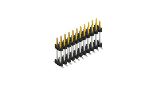 Fischer Elektronik Stiftleiste (Standard) Anzahl Reihen: 2 SLY12SMD09222S 10St.
