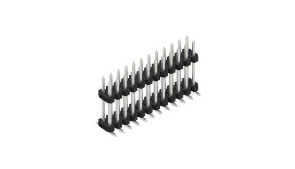 Fischer Elektronik Stiftleiste (Standard) Anzahl Reihen: 2 SLY12SMD09224Z 10St.