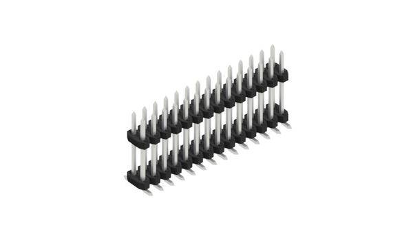 Fischer Elektronik Stiftleiste (Standard) Anzahl Reihen: 2 SLY12SMD09228Z 10St.