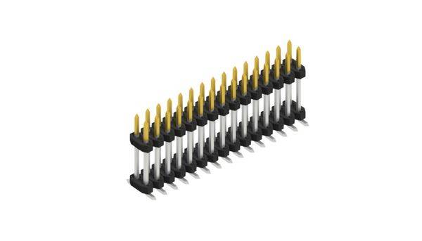 Fischer Elektronik Stiftleiste (Standard) Anzahl Reihen: 2 SLY12SMD09230S 10St.