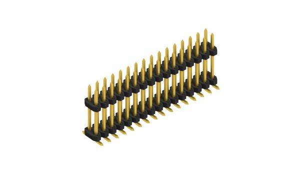 Fischer Elektronik Stiftleiste (Standard) Anzahl Reihen: 2 SLY12SMD09232G 10St.