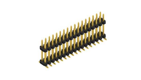 Fischer Elektronik Stiftleiste (Standard) Anzahl Reihen: 2 SLY12SMD09234G 10St.