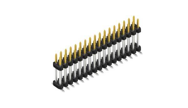 Fischer Elektronik Stiftleiste (Standard) Anzahl Reihen: 2 SLY12SMD09234S 10St.