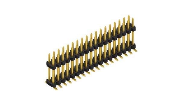 Fischer Elektronik Stiftleiste (Standard) Anzahl Reihen: 2 SLY12SMD09236G 10St.
