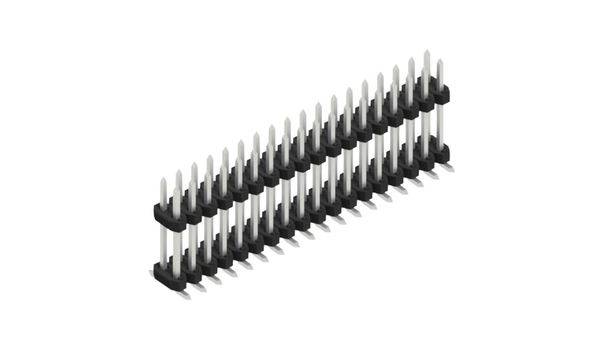 Fischer Elektronik Stiftleiste (Standard) Anzahl Reihen: 2 SLY12SMD09236Z 10St.