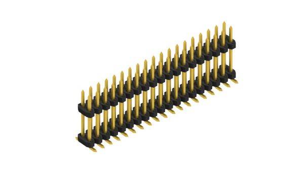 Fischer Elektronik Stiftleiste (Standard) Anzahl Reihen: 2 SLY12SMD09238G 10St.