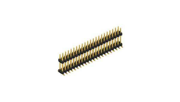 Fischer Elektronik Stiftleiste (Standard) Anzahl Reihen: 2 SLY12SMD09244G 10St.