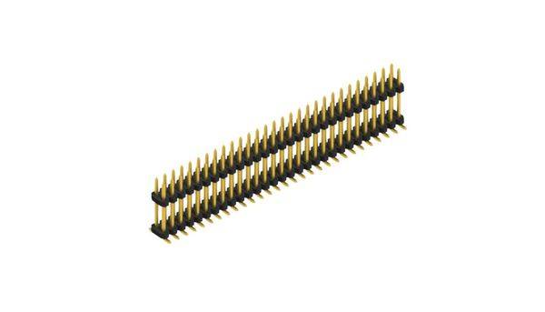 Fischer Elektronik Stiftleiste (Standard) Anzahl Reihen: 2 SLY12SMD09258G 10St.