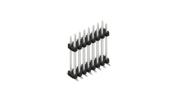 Fischer Elektronik Stiftleiste (Standard) Anzahl Reihen: 2 10143596 10St.