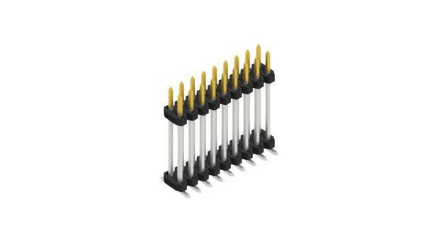 Fischer Elektronik Stiftleiste (Standard) Anzahl Reihen: 2 SLY12SMD13318S 10St.