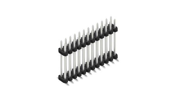 Fischer Elektronik Stiftleiste (Standard) Anzahl Reihen: 2 SLY12SMD13324Z 10St.
