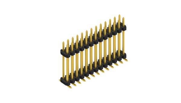 Fischer Elektronik Stiftleiste (Standard) Anzahl Reihen: 2 SLY12SMD13326G 10St.
