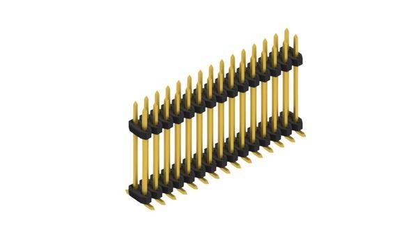 Fischer Elektronik Stiftleiste (Standard) Anzahl Reihen: 2 SLY12SMD13330G 10St.