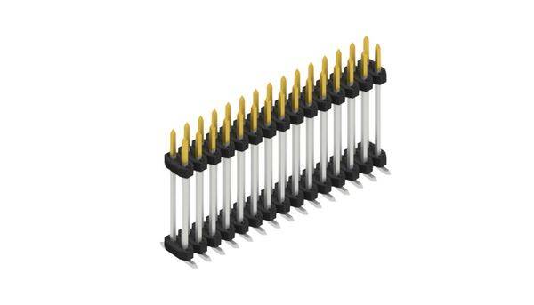Fischer Elektronik Stiftleiste (Standard) Anzahl Reihen: 2 SLY12SMD13330S 10St.