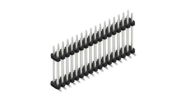 Fischer Elektronik Stiftleiste (Standard) Anzahl Reihen: 2 SLY12SMD13334Z 10St.