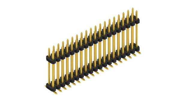 Fischer Elektronik Stiftleiste (Standard) Anzahl Reihen: 2 SLY12SMD13338G 10St.