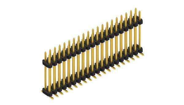 Fischer Elektronik Stiftleiste (Standard) Anzahl Reihen: 2 10137289 10St.