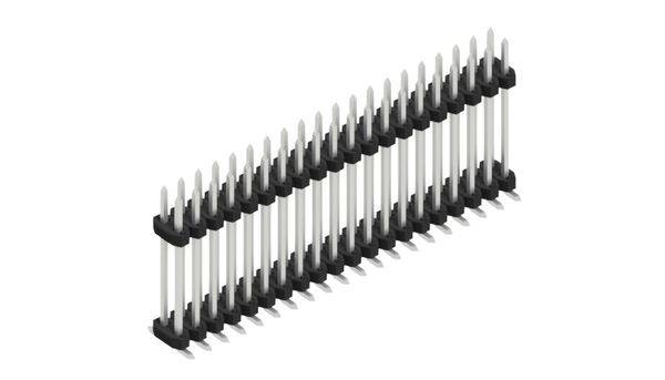 Fischer Elektronik Stiftleiste (Standard) Anzahl Reihen: 2 10137286 10St.