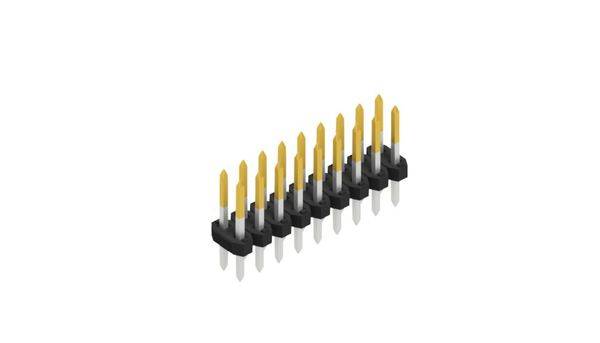 Fischer Elektronik Stiftleiste (Standard) Anzahl Reihen: 2 SLY209818S 10St.
