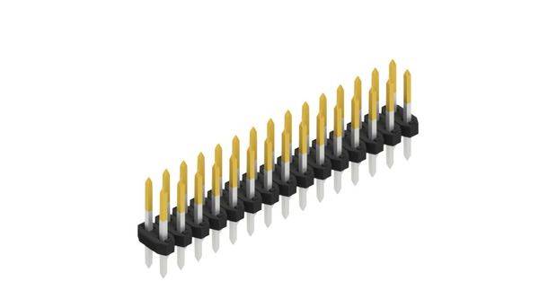 Fischer Elektronik Stiftleiste (Standard) Anzahl Reihen: 2 SLY209830S 10St.