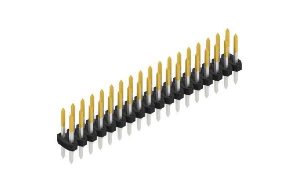 Fischer Elektronik Stiftleiste (Standard) Anzahl Reihen: 2 SLY209836S 10St.