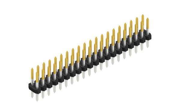 Fischer Elektronik Stiftleiste (Standard) Anzahl Reihen: 2 10062504 10St.