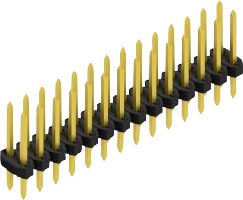 Fischer Elektronik Stiftleiste (Standard) Anzahl Reihen: 2 SLY210428G 10St.