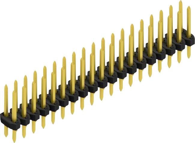 Fischer Elektronik Stiftleiste (Standard) Anzahl Reihen: 2 SLY210438G 10St.
