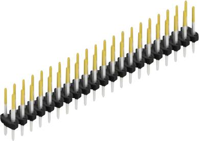 Fischer Elektronik Stiftleiste (Standard) Anzahl Reihen: 2 SLY210442S 10St.