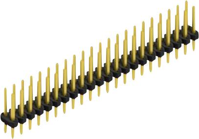 Fischer Elektronik Stiftleiste (Standard) Anzahl Reihen: 2 10062553 10St.