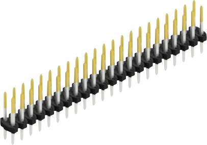 Fischer Elektronik Stiftleiste (Standard) Anzahl Reihen: 2 10062554 10St.