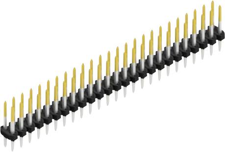 Fischer Elektronik Stiftleiste (Standard) Anzahl Reihen: 2 10062558 10St.