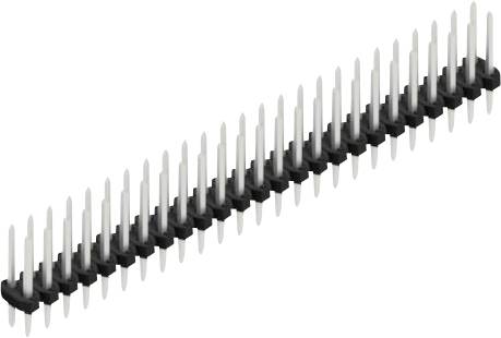 Fischer Elektronik Stiftleiste (Standard) Anzahl Reihen: 2 SLY210450Z 10St.