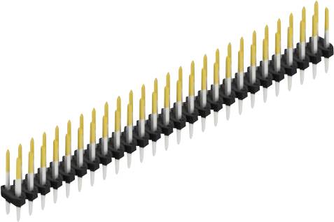 Fischer Elektronik Stiftleiste (Standard) Anzahl Reihen: 2 SLY210452S 10St.