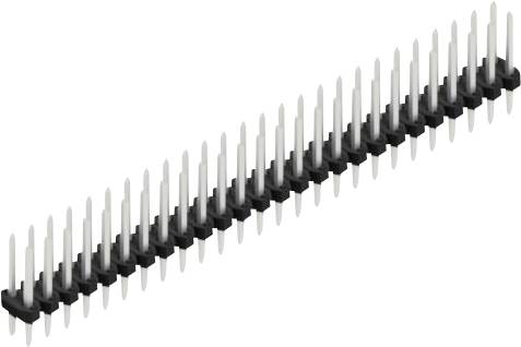 Fischer Elektronik Stiftleiste (Standard) Anzahl Reihen: 2 SLY210452Z 10St.
