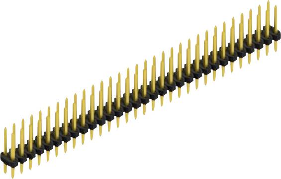 Fischer Elektronik Stiftleiste (Standard) Anzahl Reihen: 2 SLY210462G 10St.