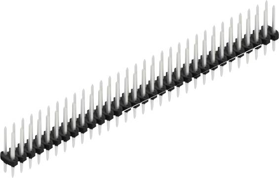 Fischer Elektronik Stiftleiste (Standard) Anzahl Reihen: 2 SLY210462Z 10St.