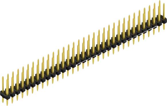 Fischer Elektronik Stiftleiste (Standard) Anzahl Reihen: 2 10062559 10St.