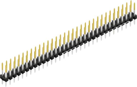 Fischer Elektronik Stiftleiste (Standard) Anzahl Reihen: 2 10062560 10St.