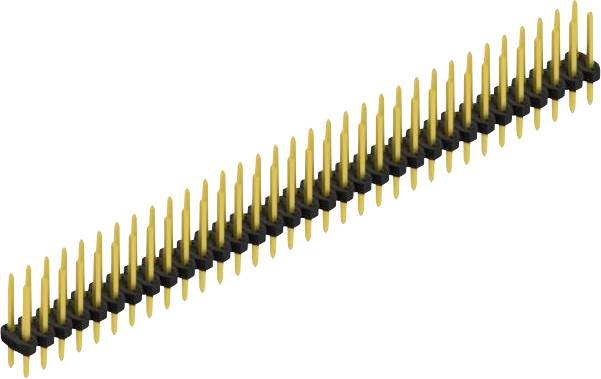 Fischer Elektronik Stiftleiste (Standard) Anzahl Reihen: 2 SLY210466G 10St.