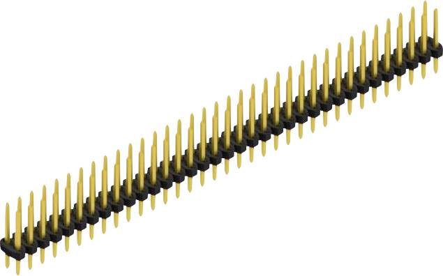 Fischer Elektronik Stiftleiste (Standard) Anzahl Reihen: 2 SLY210470G 10St.