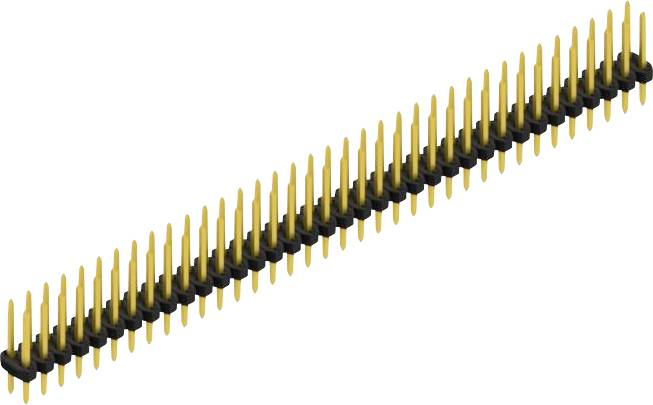 Fischer Elektronik Stiftleiste (Standard) Anzahl Reihen: 2 SLY210472G 10St.